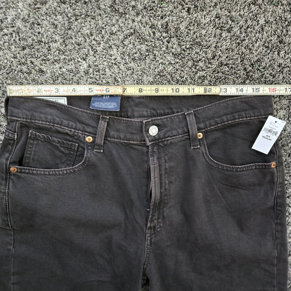 GAP 90s Loose Mid Rise Jeans NWT BROWN 29/8R Straight Leg Retro Street Style - Picture 4 of 6